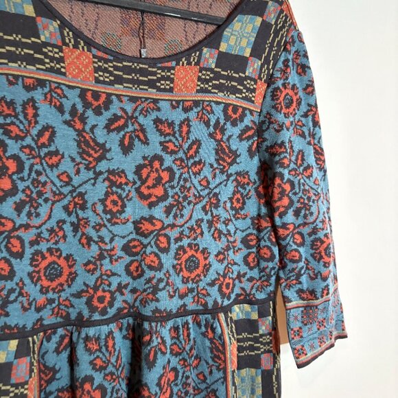 Peruvian Connection colorful Pima Cotton sweater dress - Picture 2 of 5